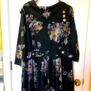 ModCloth cowl neck dress.